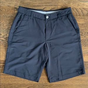 Under Armour Heat Gear Shorts- Black- Mens Size 32